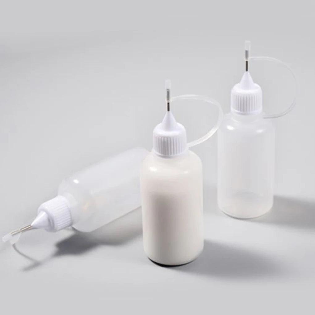 Empty Glue Bottle with Needle Precision Tip Applicator