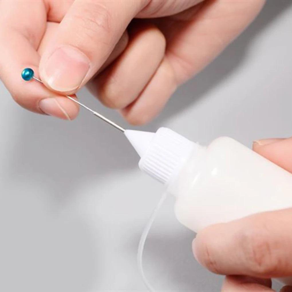 Empty Glue Bottle with Needle Precision Tip Applicator