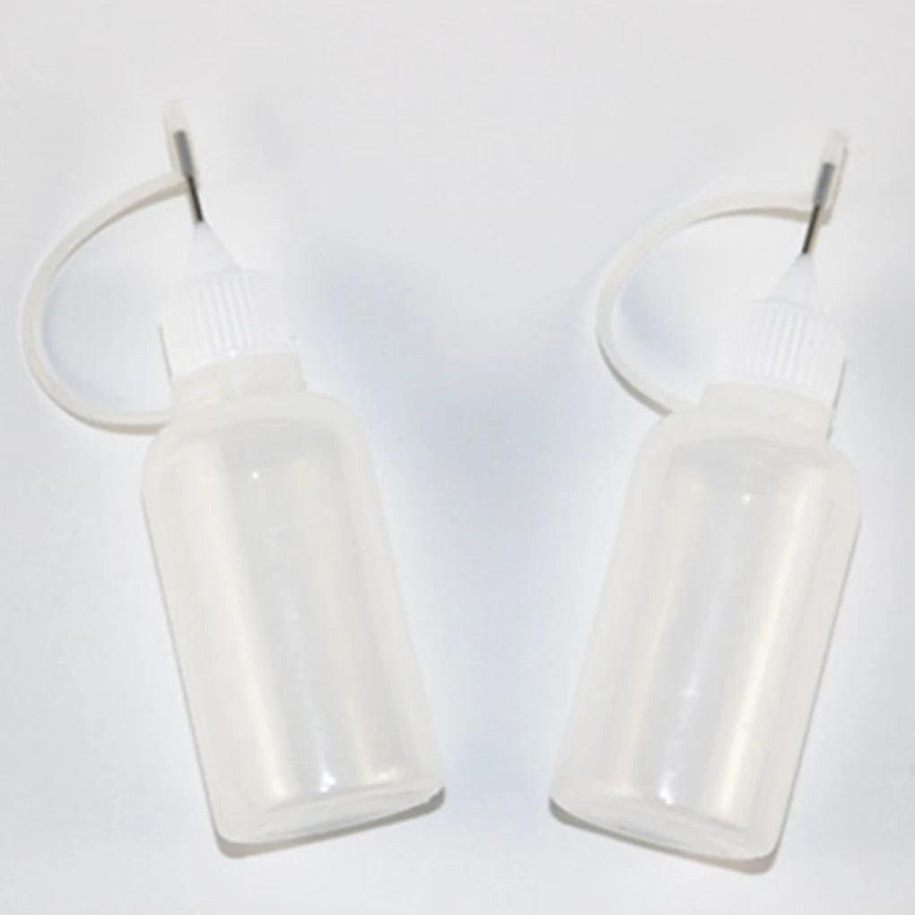 Empty Glue Bottle with Needle Precision Tip Applicator