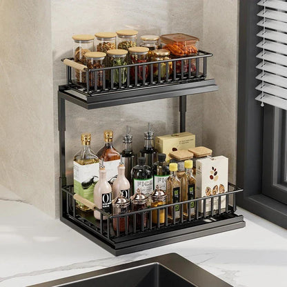 Under Sink Storage Rack