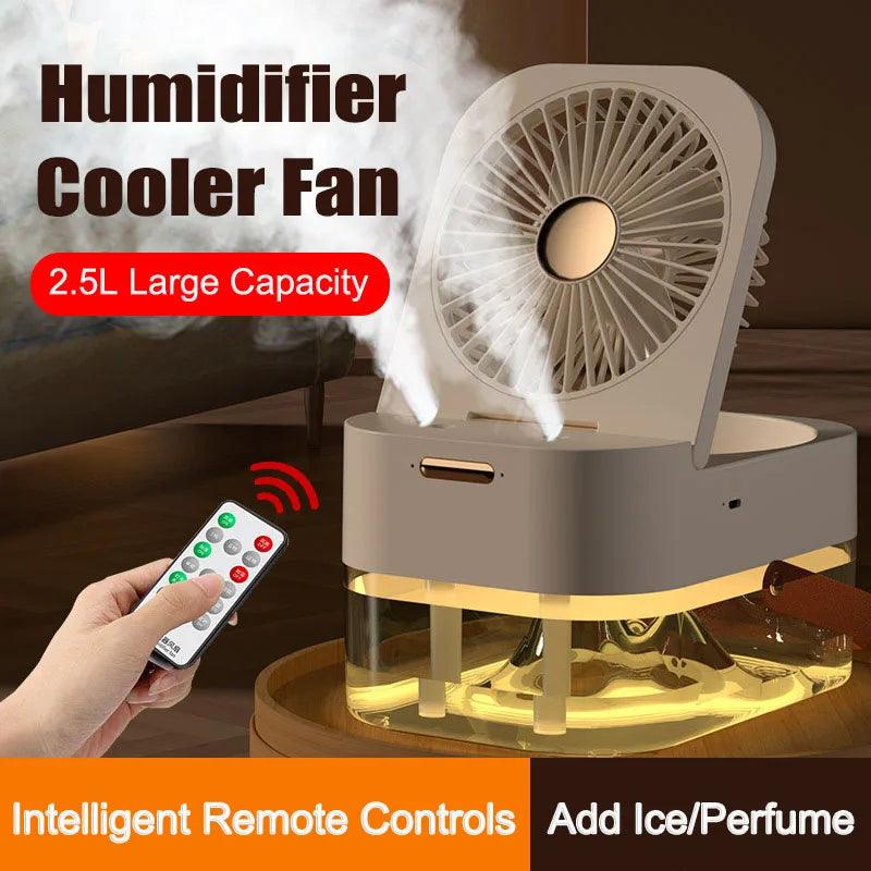 Portable Air Conditioner Fan with Remote