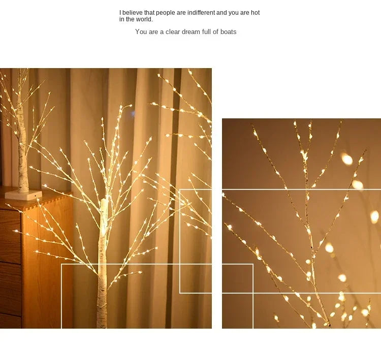 Christmas Decoration LED Birch Tree Lights or for any occasion