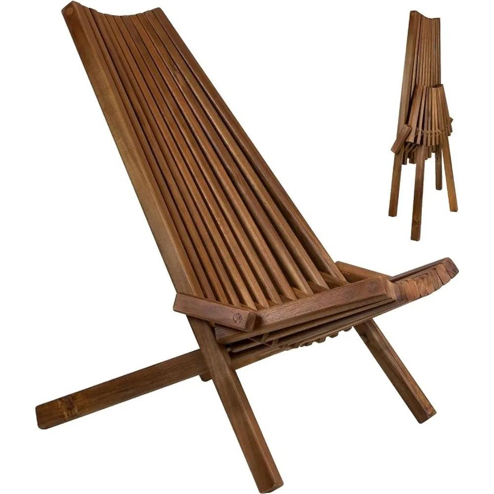 Folding Wooden Outdoor Chair