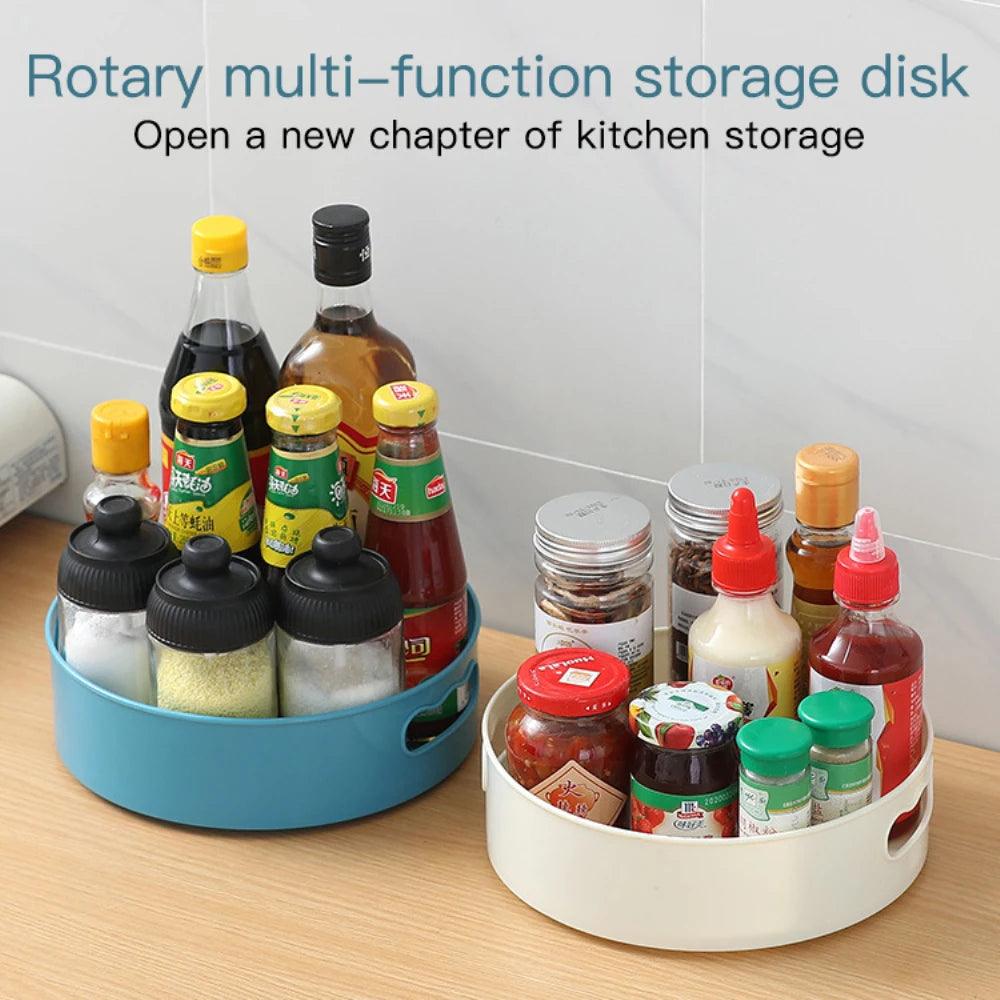 Storage Bin Rotating Organizer