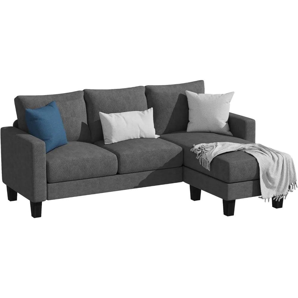 Convertible L-shaped sofa Set