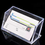 Transparent Acrylic Card Holder