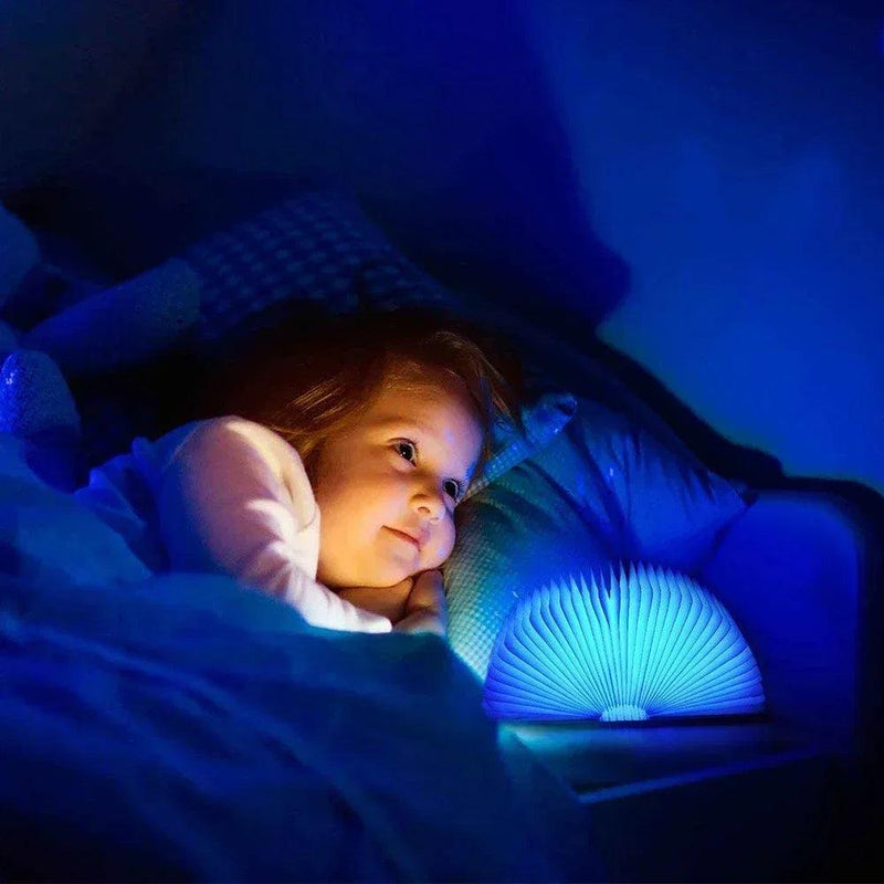 Rechargeable Wooden Lamp for Kids' Bedrooms