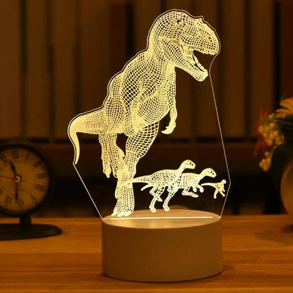 3D Lamp USB LED Night Lamp Christmas Decorations