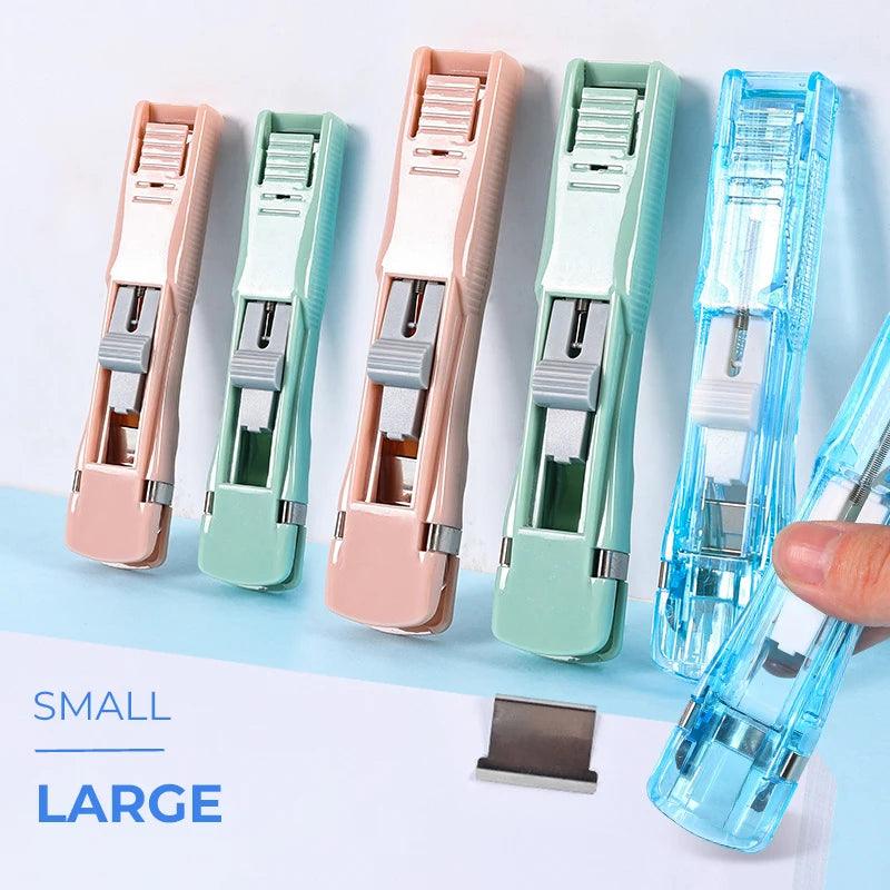 Mini Traceless Reusable Hand Clamp Push Stapler