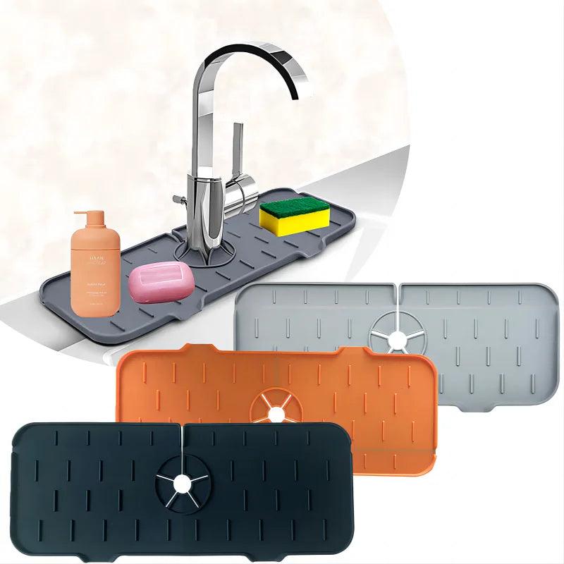 Absorbent Silicone Faucet Mat Sink