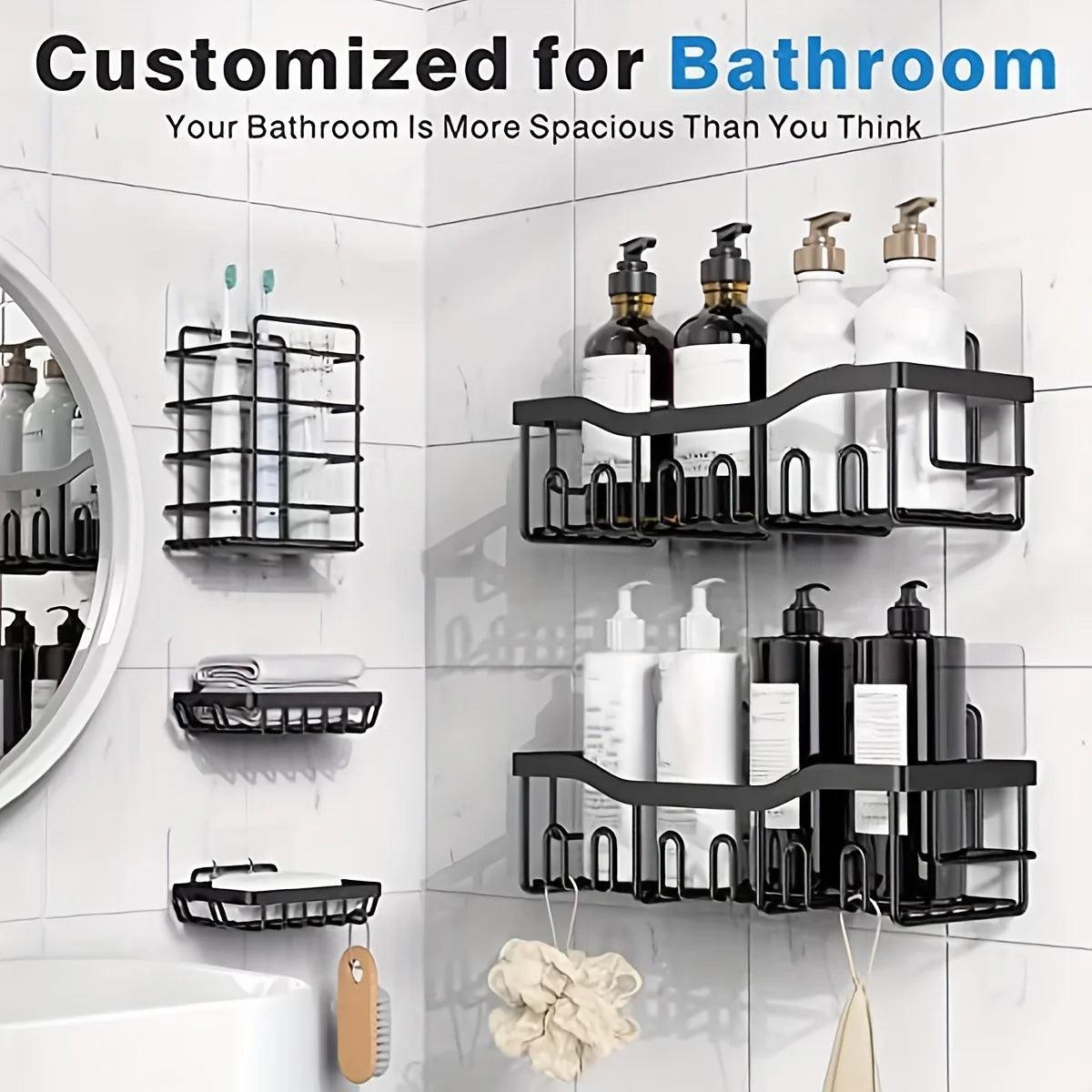 Shower Caddy Adhesive Shower Organizer