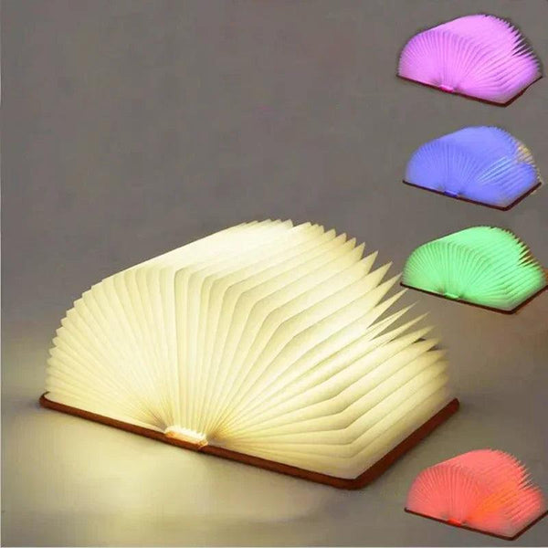 Rechargeable Wooden Lamp for Kids' Bedrooms