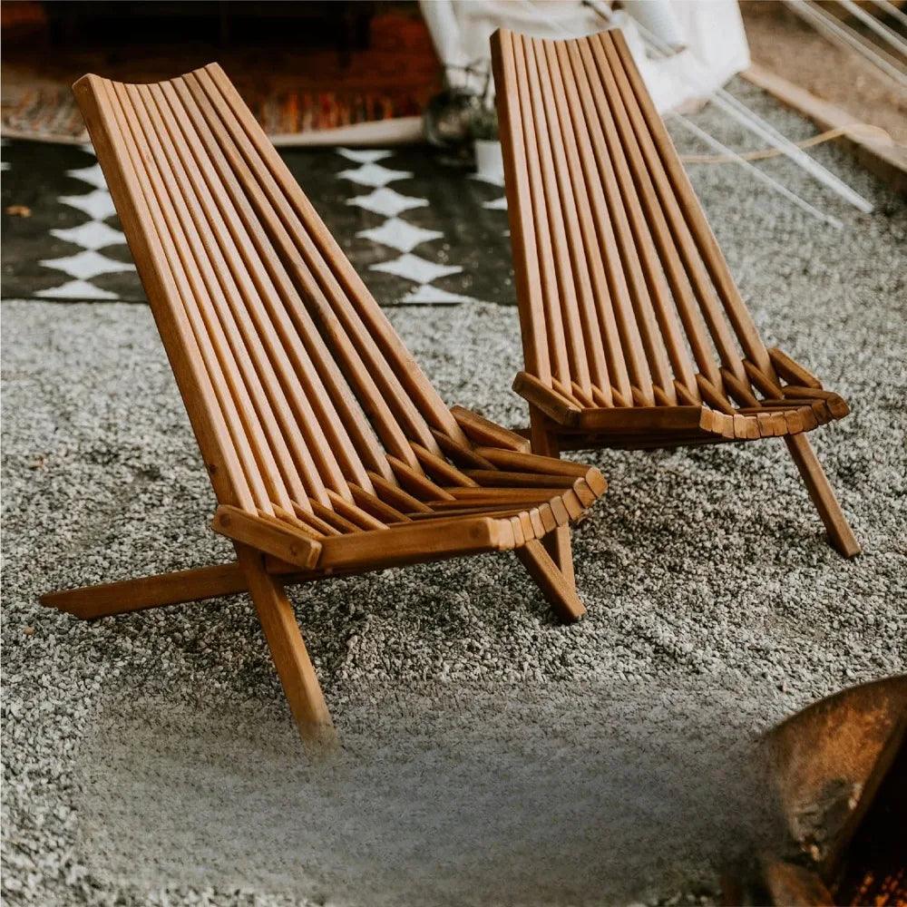 Folding Wooden Outdoor Chair