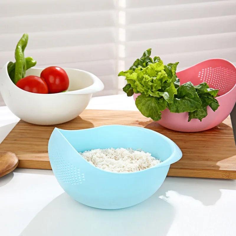 Rice Sieve Plastic Colander