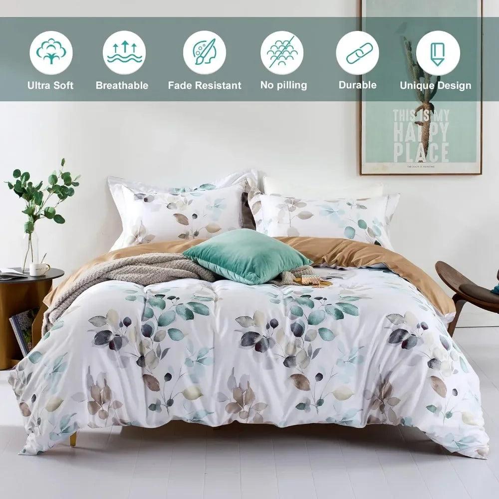 Breathable chic duvet cover bedding set