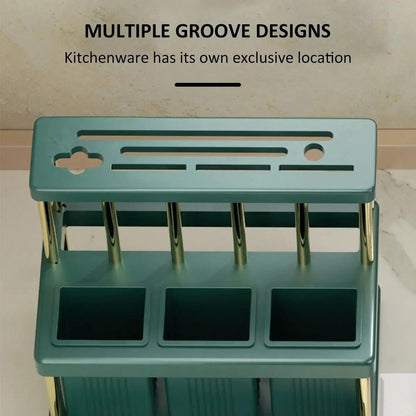 Kitchen Cutlery Holder Rack