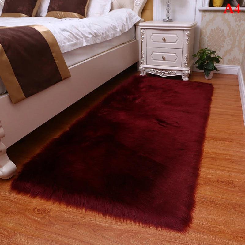 Soft Sheepskin Plush Carpet