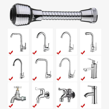 Rotatable Bubbler High Pressure Faucet Extender