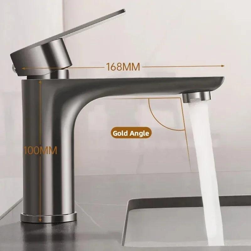 Bathroom 304 Stainless Steel Faucet