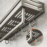 Aluminum Wall-Mounted Spice Rack