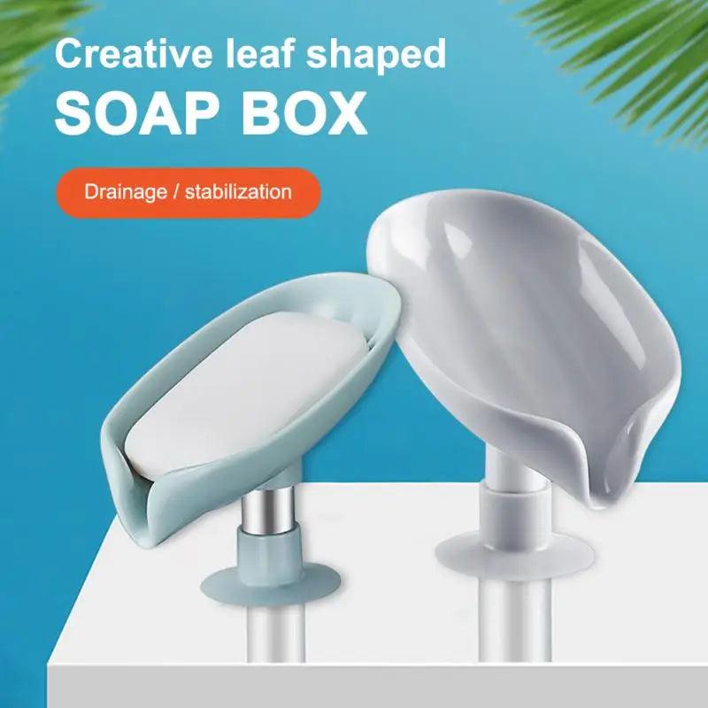 Leaf Shaped Soap Dish Holder