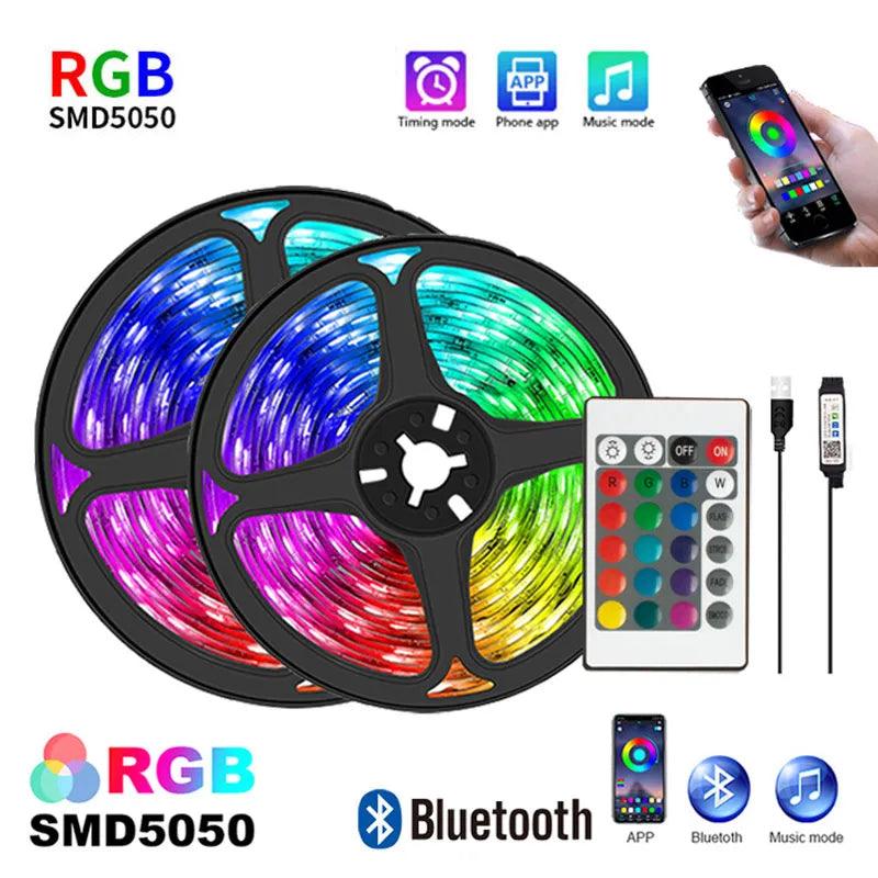 LED Strip Lights RGB APP Control Color Changing Lights