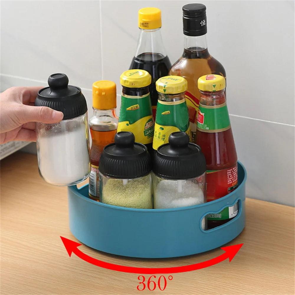 Storage Bin Rotating Organizer