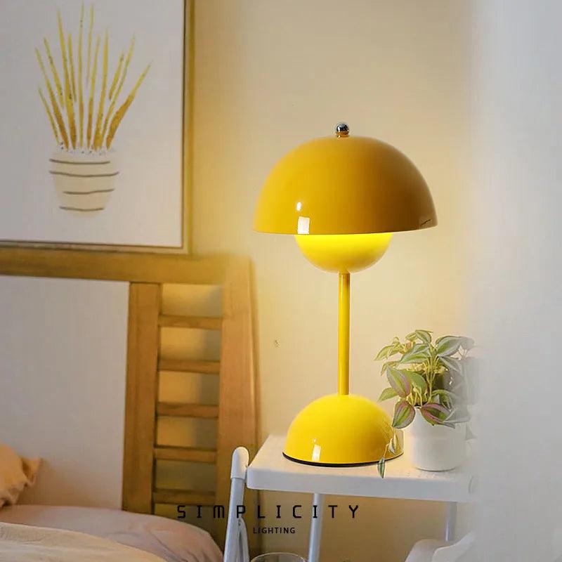 Rechargeable Mushroom Table Lamp