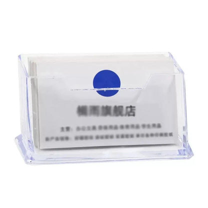 Transparent Acrylic Card Holder