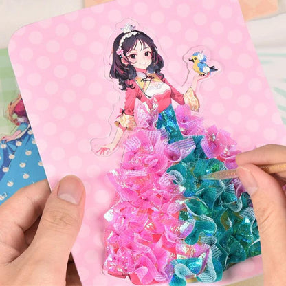 Princess Creative Puzzle Poke Art