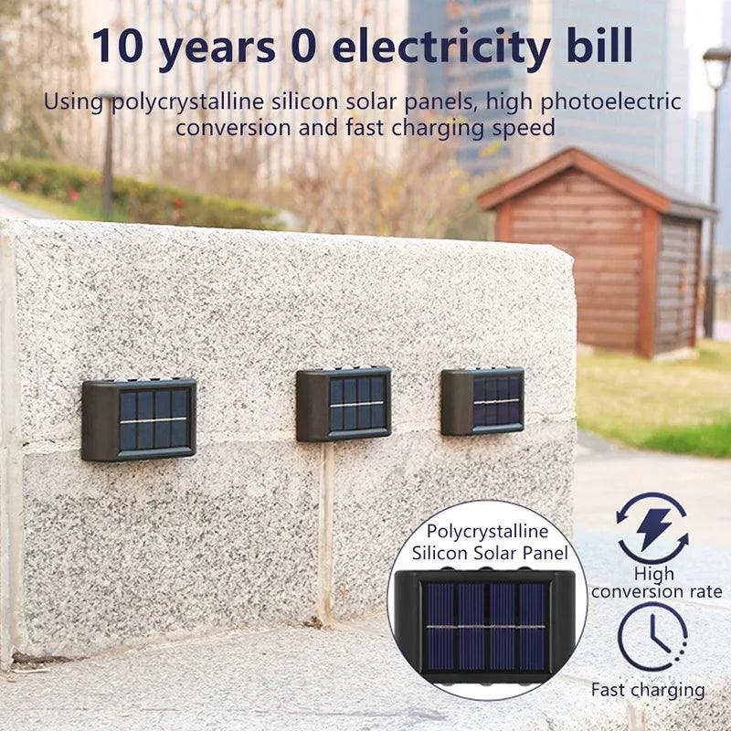 Waterproof  Wall Solar Lamps