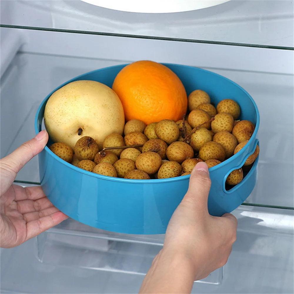 Storage Bin Rotating Organizer