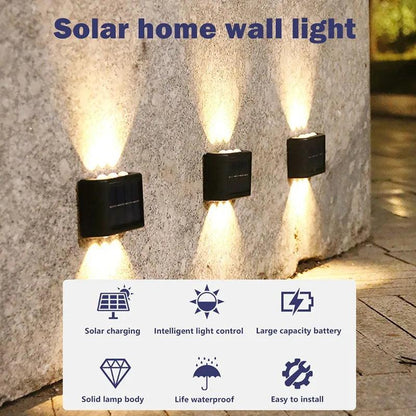 Waterproof  Wall Solar Lamps