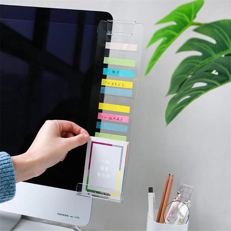 Novelty Monitor Memo Board