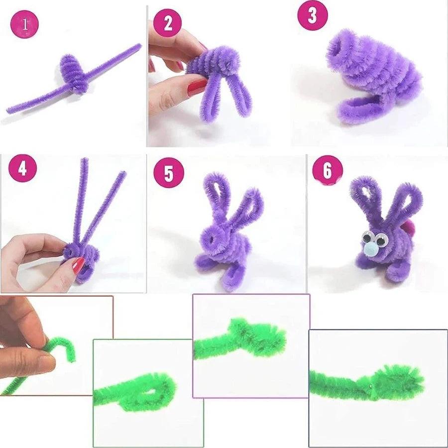 Chenille Stems Toys DIY Strips