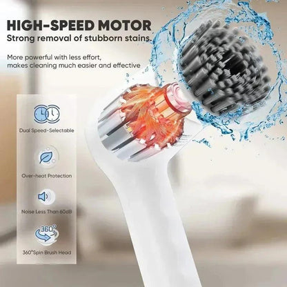 Electric Spin Kitchen Brush