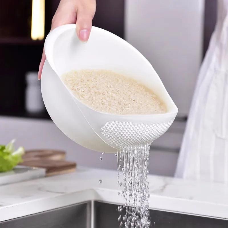 Rice Sieve Plastic Colander