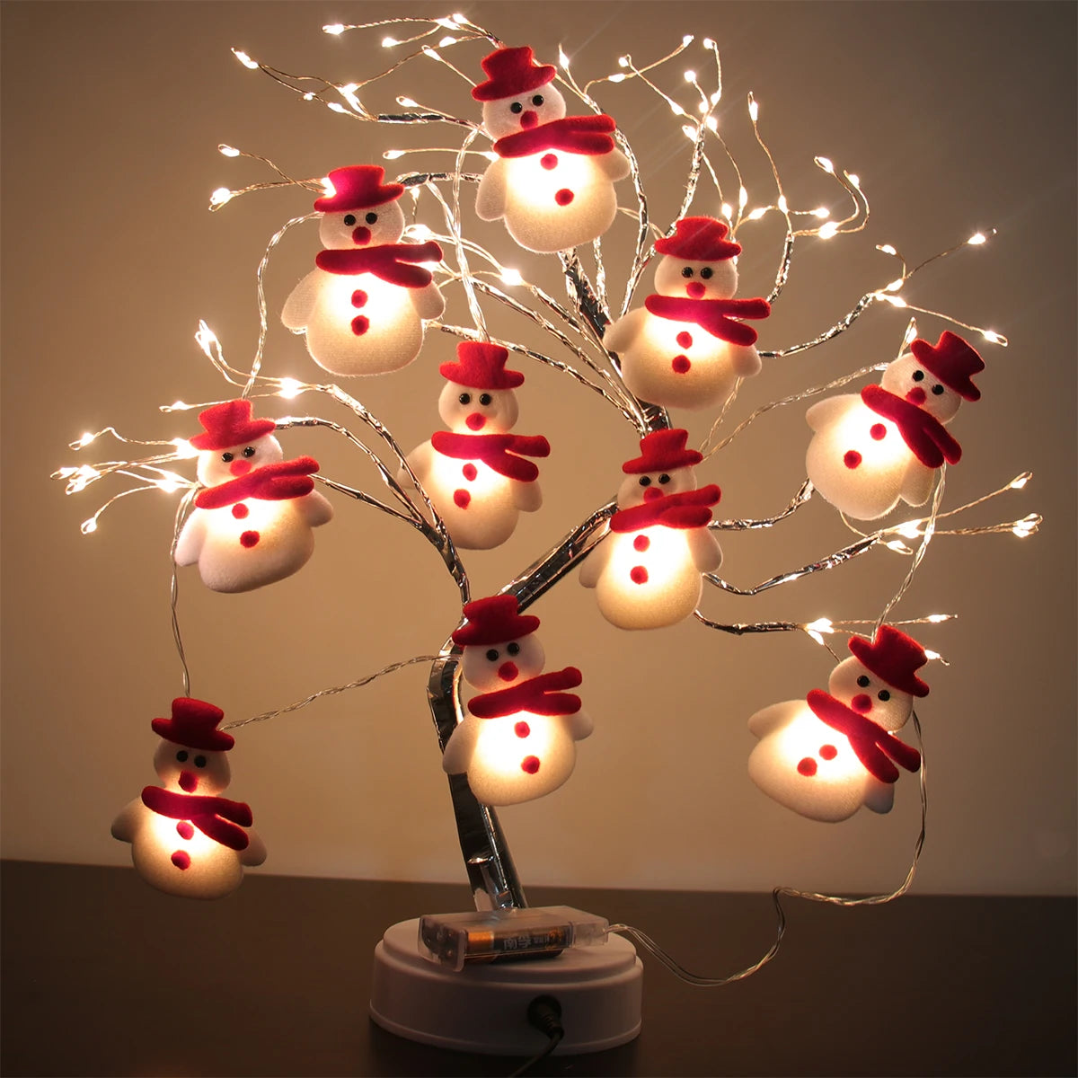 LED Snowman Christmas tree