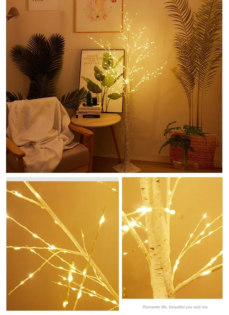 Christmas Decoration LED Birch Tree Lights or for any occasion